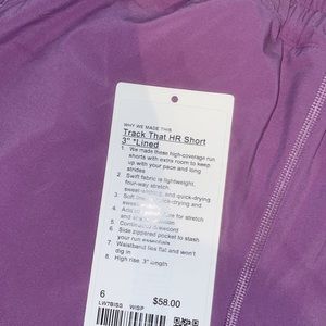 Track that 3” inch wisteria purple size 6